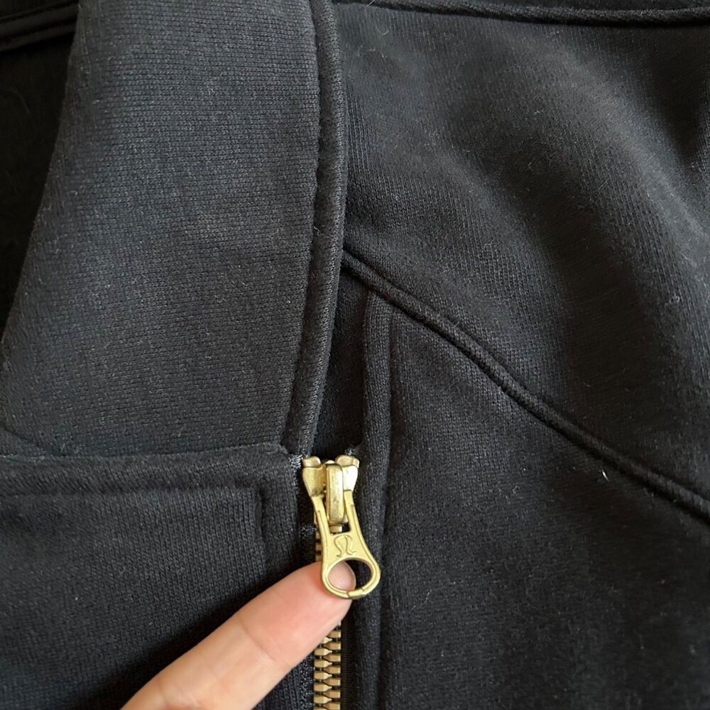 Lululemon Womens 6 Lab Shadow Zip Up Blazer Moto Jacket - Picture 3 of 11